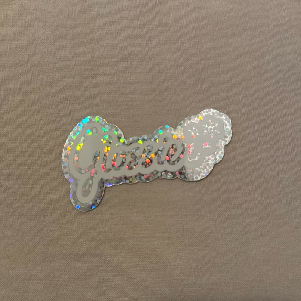 Glossier sticker